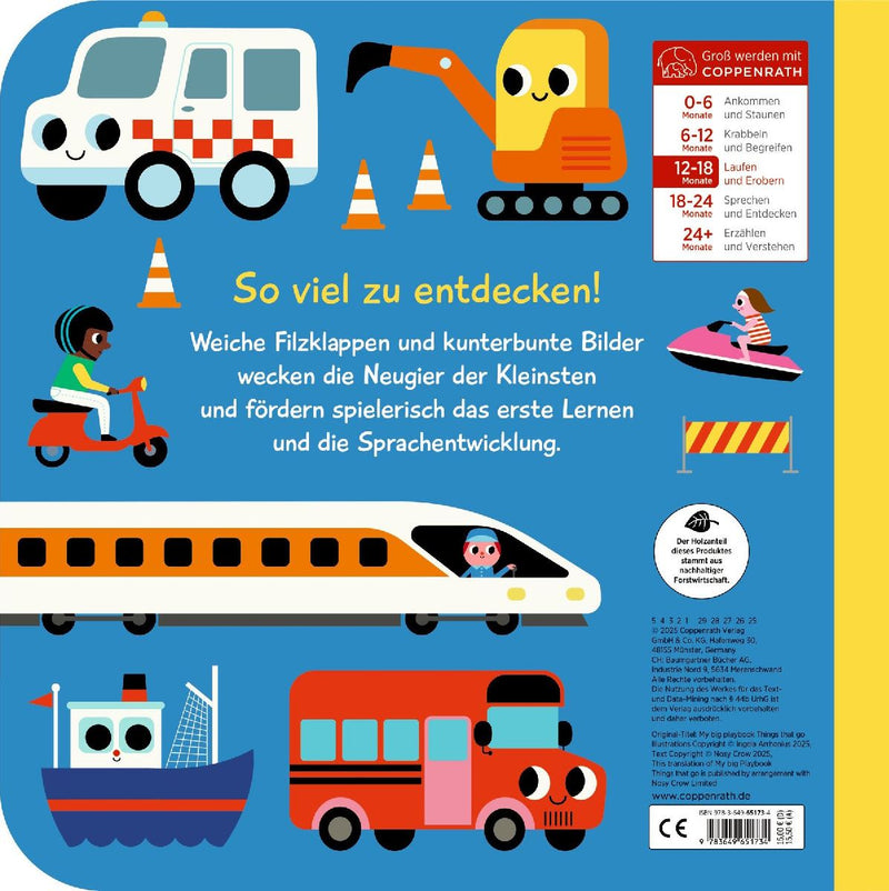 Mein großes Wörterbuch: Fahrzeuge (Rückseite)