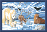 Tiere der Arktis Malen nach Zahlen Serie C (Innenansicht)