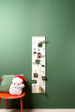 Stickpackung Vorgezeichnet, Adventskalender Zahlen
