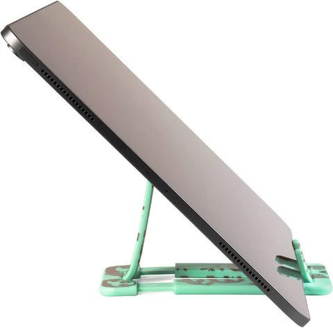 Flexistand Pro (Faultier) | flexibler Tablethalter | für alle Handys und Tablets | superflach | stufenlos verstellbar | hochkant und quer | passt in jede Tasche | ideal für unterwegs