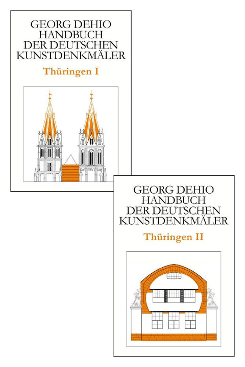 Set Dehio - Handbuch der deutschen Kunstdenkmäler / Thüringen Bd. I+II