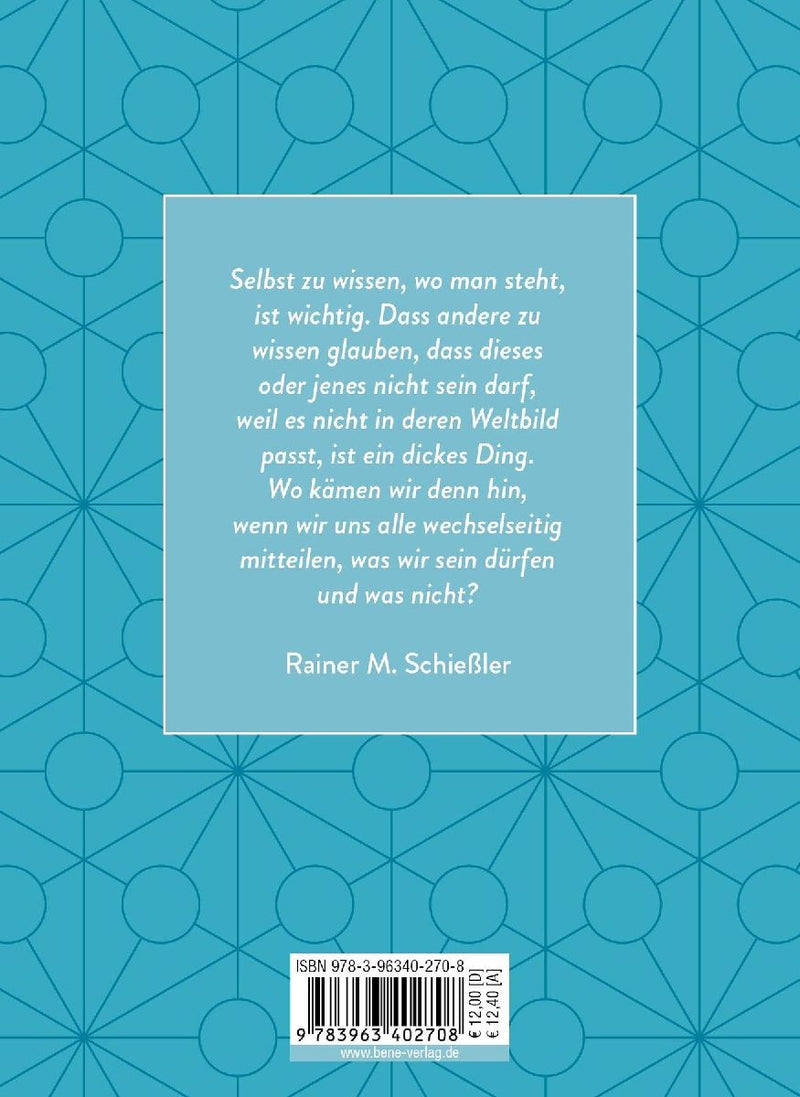 Sag, was du denkst. So lebt sichs leichter (Rückseite)