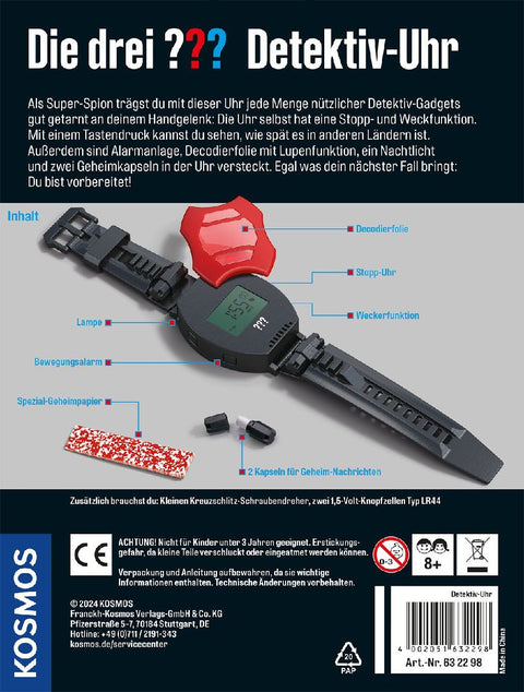 Die drei ??? - Detektiv-Uhr