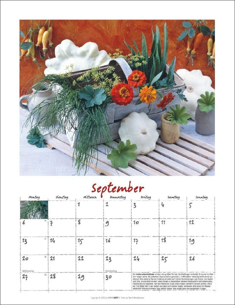 Augenschmaus Kalender 2027 - Gewürze und Kräuter rund ums Jahr