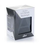 MyLibrary Flexibles A-Z Metall-Buchregal (schwarz)