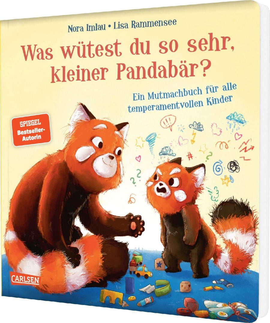 Was wütest du so sehr, kleiner Pandabär?