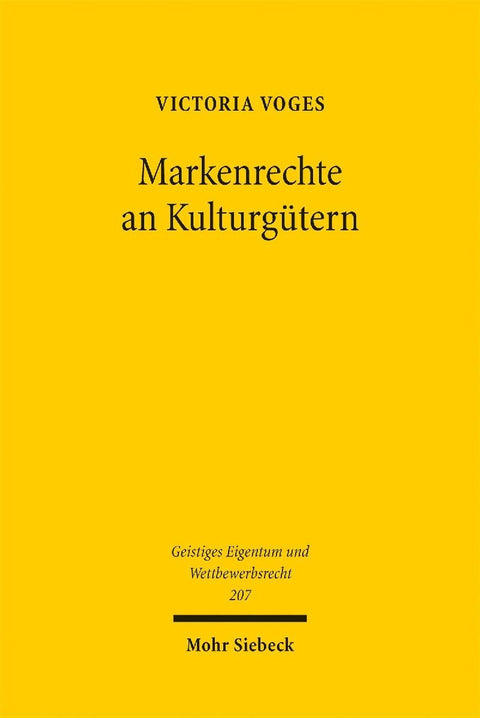 Markenrechte an Kulturgütern