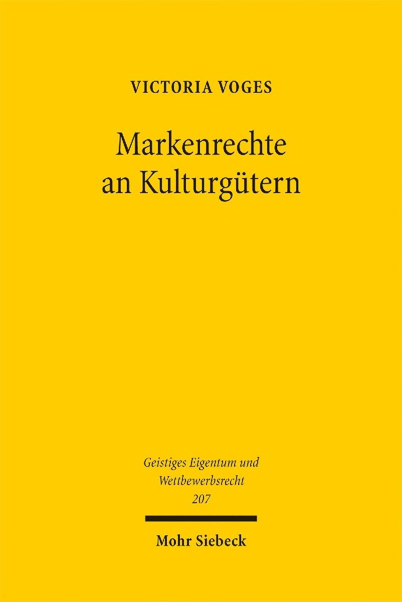 Markenrechte an Kulturgütern