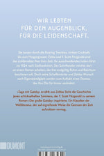 Tage mit Gatsby (Rückseite)