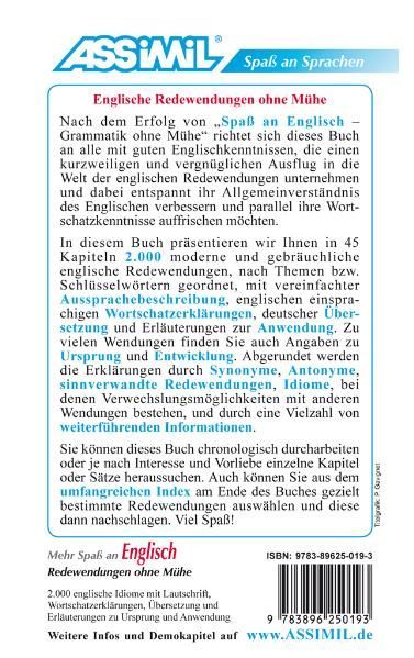ASSiMiL Selbstlernkurs für Deutsche / Assimil Mehr Spaß an Englisch