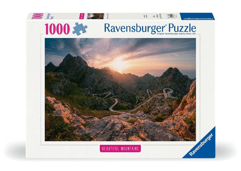 Erwachsenenpuzzle 1000 Teile - Serra de Tramuntana, Mallorca