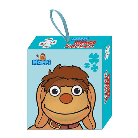 TRÖTSCH - Unser Sandmännchen Moppi Kindersocken Größe 23 bis 26