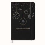 Moleskine Holiday Notizbuch, L/A5, Liniert, fester Einband, Schwarz