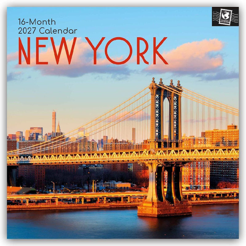 New York 2027 - 16-Monatskalender