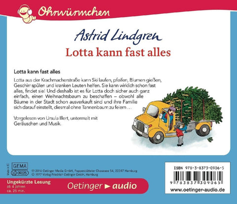 Ohrwürmchen Lotta kann fast alles (CD)