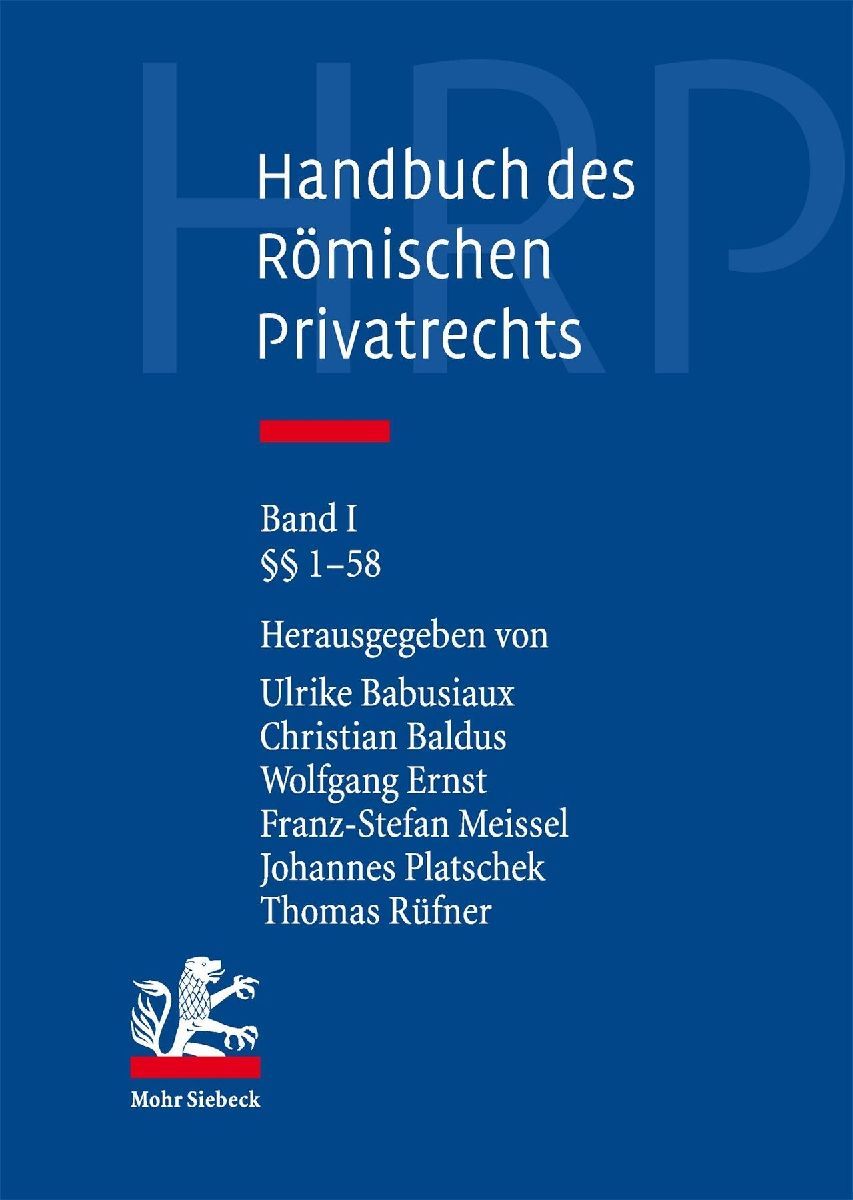 Handbuch des Römischen Privatrechts