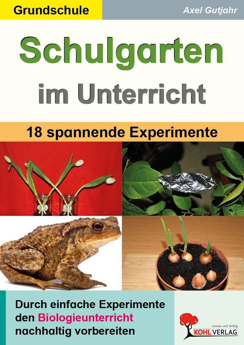 Schulgarten im Unterricht / Grundschule