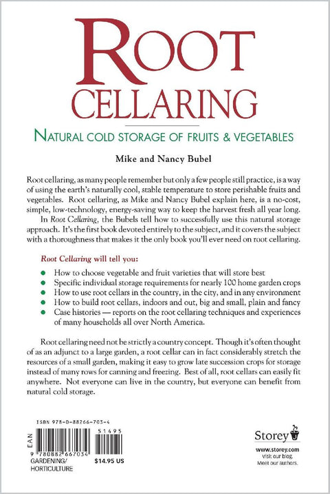 Root Cellaring
