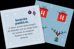 Eine fröhliche Adventszeit! (Innenansicht)
