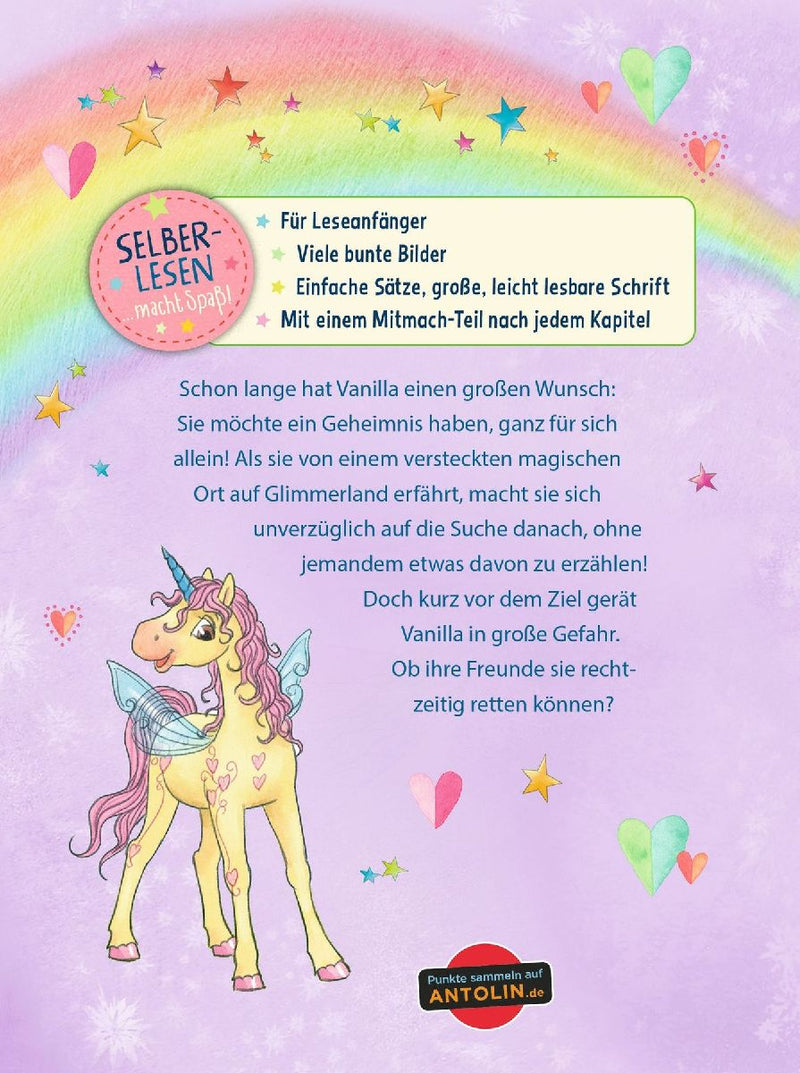 Einhorn-Paradies (Erstlesebuch, Bd. 3) (Rückseite)