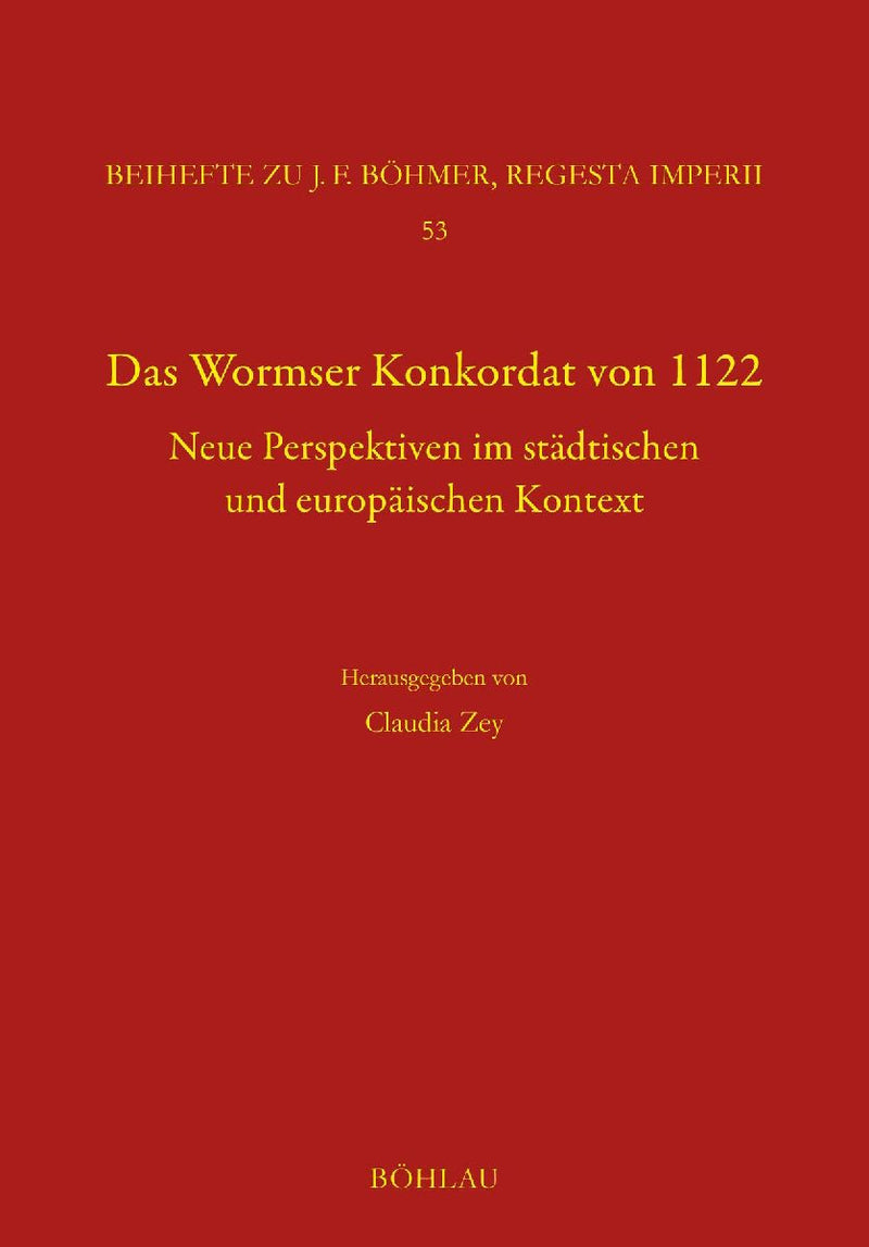 Das Wormser Konkordat von 1122