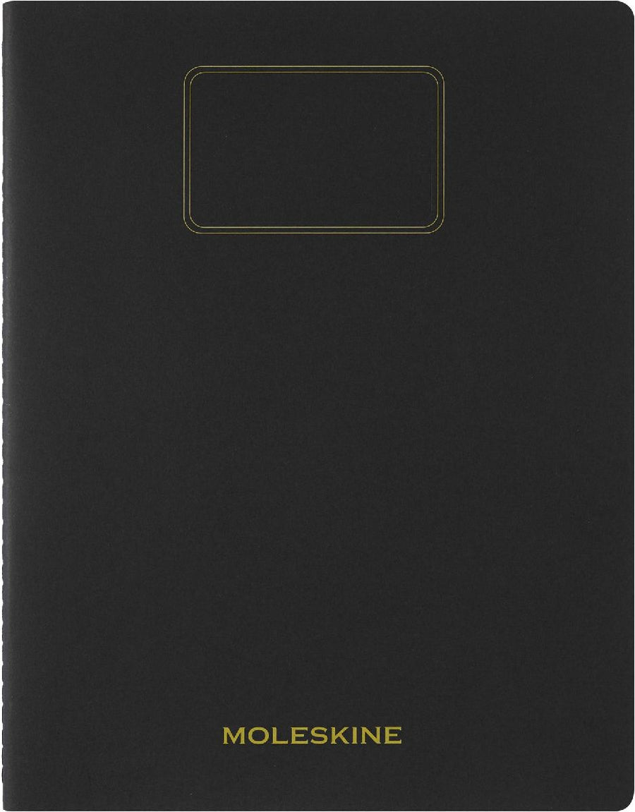 Moleskine Student Cahier, XXL, blanko, Kartoneinband, Schwarz