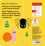 Mein Filz-Fühlbuch: Kuckuck, kleine Biene! (Rückseite)