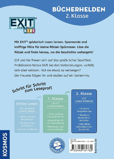 EXIT®-Das Buch. Bücherhelden 2. Klasse, Tatort Schule