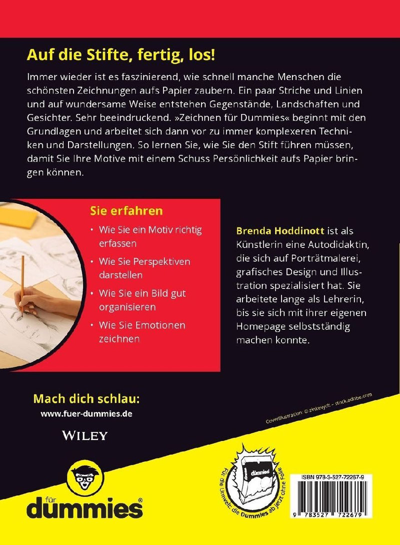 Zeichnen für Dummies (Rückseite)