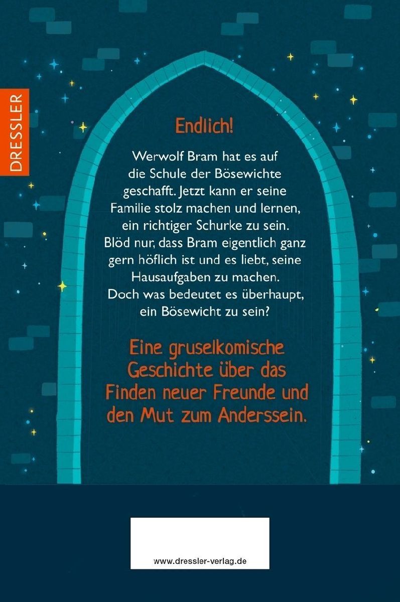 Schule der Bösewichte 1. Lektion 1: Der Werwolf war's! (Rückseite)
