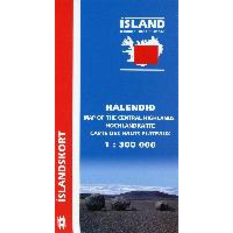 Island 1 : 300 000. Hochlandkarte