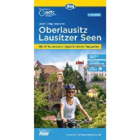 ADFC-Regionalkarte Oberlausitz - Lausitzer Seen, 1:75.000, mit Tagestourenvorschlägen, reiß- und wetterfest, GPS-Tracks Download