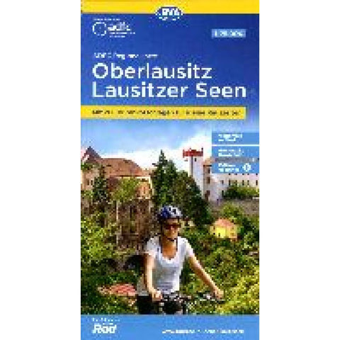 ADFC-Regionalkarte Oberlausitz - Lausitzer Seen, 1:75.000, mit Tagestourenvorschlägen, reiß- und wetterfest, GPS-Tracks Download