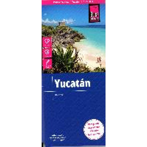 Reise Know-How Landkarte Yukatán / Yucatán (1:650.000)