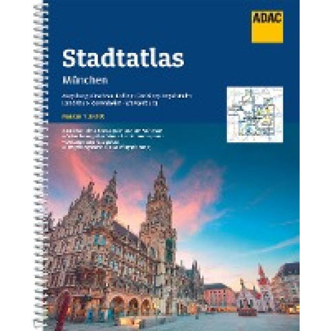 ADAC StadtAtlas München 1:20 000 mit Augsburg, Dachau, Erding, Freising