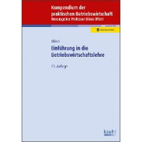 Einführung in die Betriebswirtschaftslehre