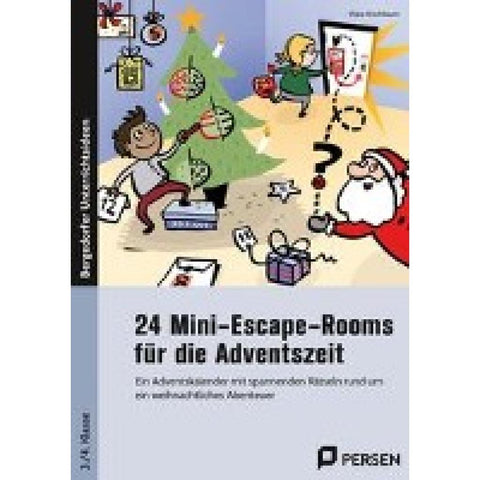 24 Mini-Escape-Rooms für die Adventszeit - Grundschule