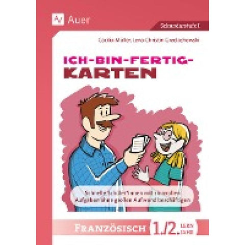 Ich-bin-fertig-Karten Französisch Lernjahr 1-2