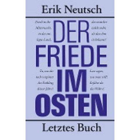 Der Friede im Osten
