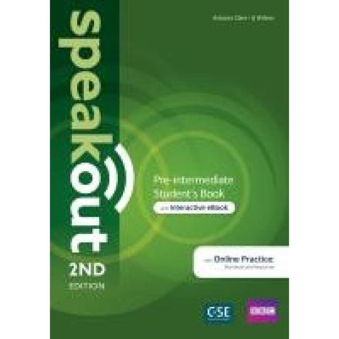 Speakout 2ed Pre-intermediate Student's Book & Interactive Digital with MyEnglishLab & Digital Resources Access Code