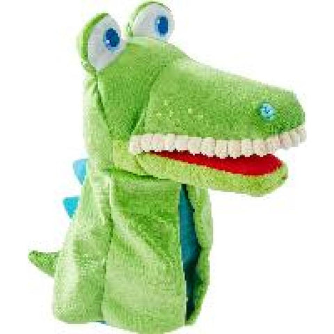 Handpuppe Allesfresser Kroko