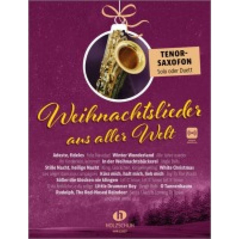 Weihnachtslieder aus aller Welt - Tenorsaxofon