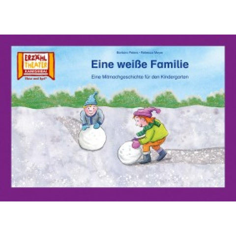 Eine weiße Familie / Kamishibai Bildkarten