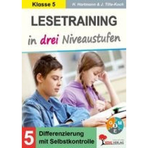 Lesetraining in drei Niveaustufen / Klasse 5