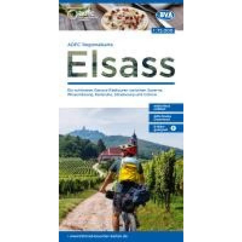 BVA ADFC Regionalkarte Elsass 1:75.000