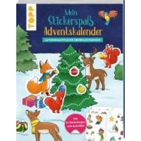 Stickerbuch-Adventskalender