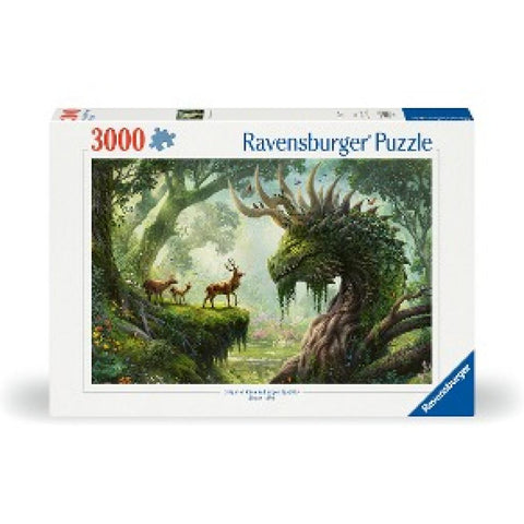 Erwachsenenpuzzle 3000 Teile - Der Walddrache erwacht