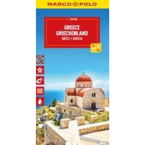 MARCO POLO Reisekarte Griechenland (2-Karten-Set) 1:350.000