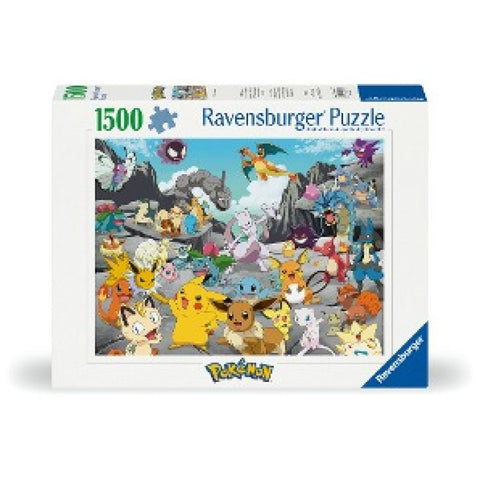 Erwachsenenpuzzle 1500 Teile - Pokémon Classics