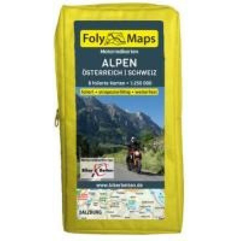 FolyMaps Motorradkarten Alpen Österreich Schweiz